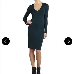 BCBGMAXAZRIA Tori Dress in Fern NWOT